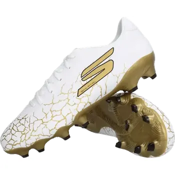 Kopačky Pánské kopačky lisovky Skechers SKX 01 1.5 Gold FG bílo-zlaté
