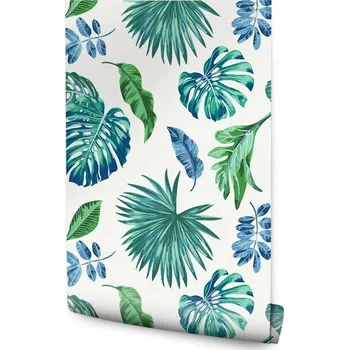 Fototapeta Tapeta barevné tropické listy /104976849