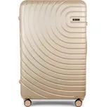 SOLIER Zlatý cestovní kufr AVENTOR vel. XL STL1064 GOLD 28" XL) Velikost: XL
