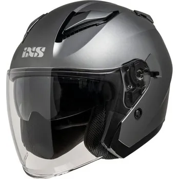 Auto-moto iXS Otevřená helma iXS iXS 868 SV X10058 matná šedá 2XL - 2XL