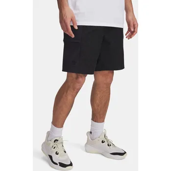 Pánské kraťasy Pánské kraťasy Under Armour Curry Woven Short 1390347-001 Černá LG