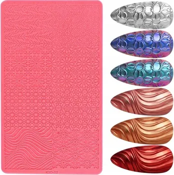 Silikonová forma ART 3D pro akrylo-gel a efektové pyly