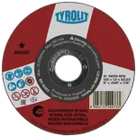 Řezný kotouč TYROLIT 115x1,0x22,2 A 60 R- BF - BASIC rovný
