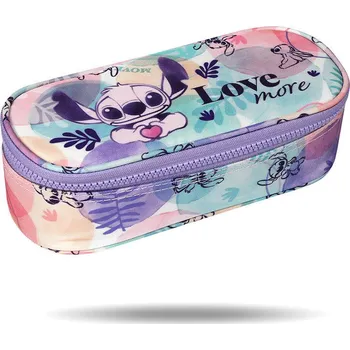 Penál Lilo and Stitch Školní etue pouzdro CoolPack CAMPUS Lilo a Stitch pastel F062885