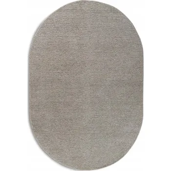 Koberec Koberec vlněný smyčkový 160x230cm, ručně tkaný béžový jednobarevný