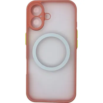 MagSafe silikonový kryt pro iPhone 16 - Růžový