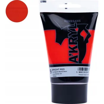 Výtvarná barva Akrylové barvy Renesans červená 1 ks 100 ml