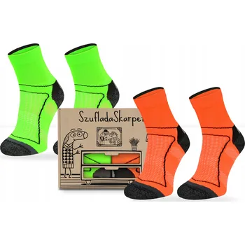 Pánské ponožky Cyklistické Ponožky Comodo 39-42 vícebarevné