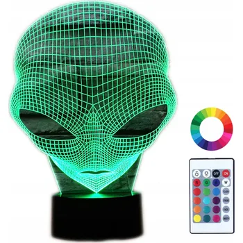 Lampička Plexido vícebarevná Noční lampa