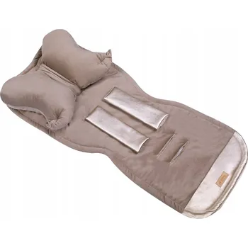 Vložka do kočárku Zuzpol, hnědá barva