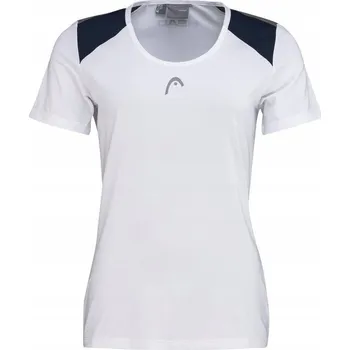 Dámské tričko Dámské tričko Head Club 22 Tech T-shirt bílo-modré, velikost S