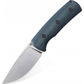 Kuchyňský nůž Outdoorový nůž Petrified Fish Beluga PF-P01F BMS Blue Micarta