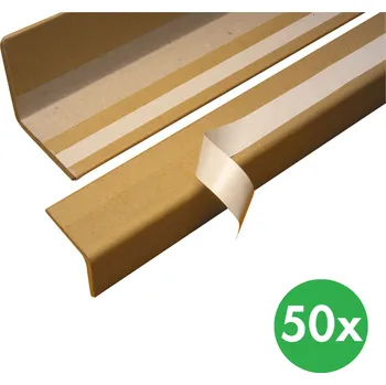 Karton B2B Partner Papírový ochranný roh - flexibilní, délka 1700 mm, 50 ks