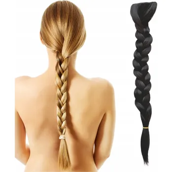 Příčesek Syntetické vlasové pásy tmavě hnědé Cameron Hair clip in