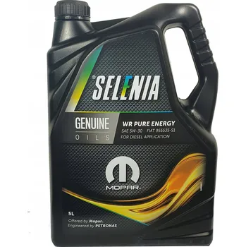Motorový olej Syntetický motorový olej Selenia 5 l 5W-30