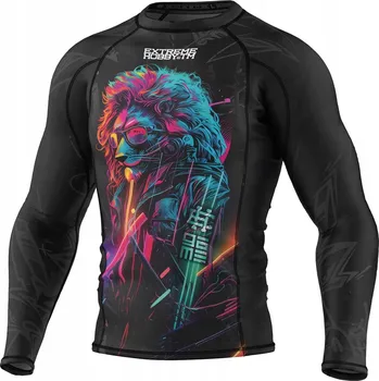 Pánské tričko Pánské sportovní tričko CYBER ANIMALS 3XL ČERNÉ LI EXTREME HOBBY