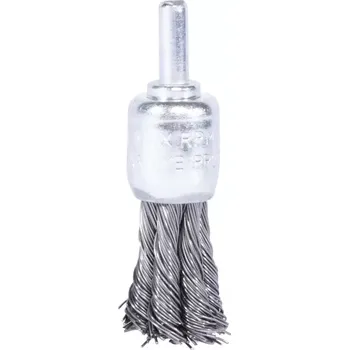 Brusný kotouč XTLINE Kartáč koncový copy, válcová stopka | 19 mm