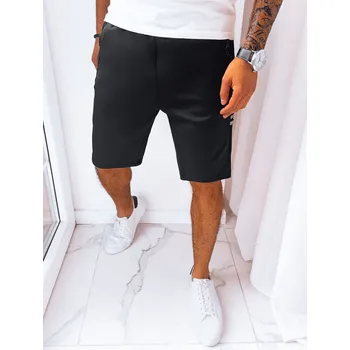 Pánské kraťasy Černé teplákové šortky SX2254 Velikost: 2XL