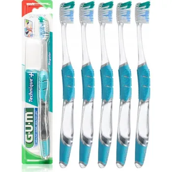 Péče o chrup Manuální Kartáček pro dospělé GUM Technique+ Měkký Full 5ks