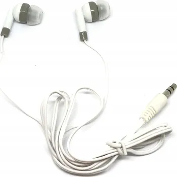 Sluchátka Sluchátka do uší MINI JACK s gumovými nástavci NEJLEVNĚJŠÍ sluchátka na světě 3,5 mm