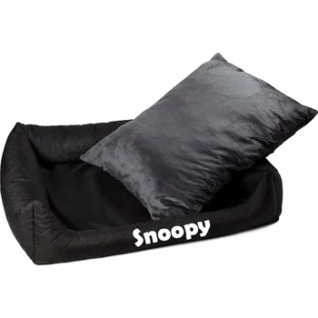 Pelíšek pro psa Ferocity kotec pro psa černá 85 cm x 70 cm