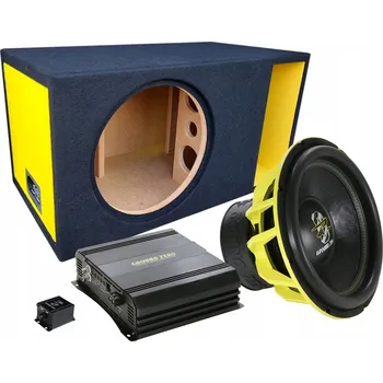 Reproduktor do auta Subwoofer do auta Ground Zero GZHW 38XSPL D2 Bass Kit 1500 W