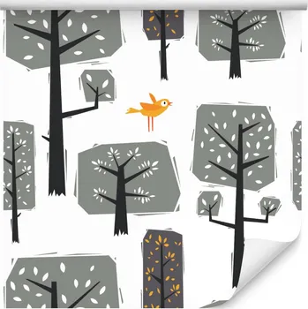 Tapeta Tapeta příroda, les, stromy do dětského pokoje