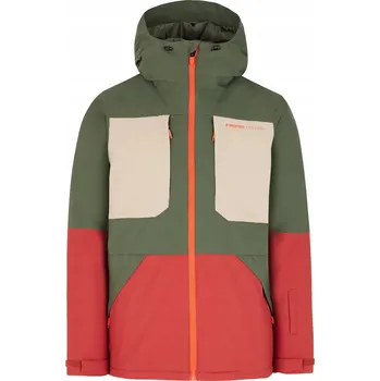 Pánská snowboardová bunda Protest Prtenstone, barva cihlově červená, velikost L