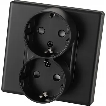 Elektrická zásuvka Elektrická Zásuvka MIUUN černá