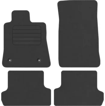 autokoberec Kobercové rohože Edecor velurové 4 ks