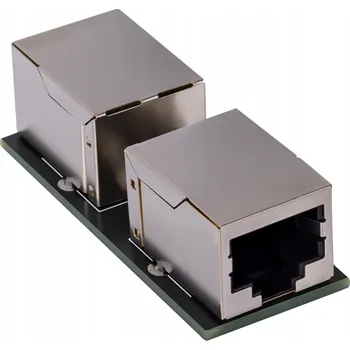 Spojka / Prodloužení Síťového Kabelu 2 x RJ45 FTP Pro kat. 5/6e 100/1000 Mbps
