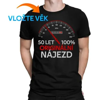 Žertovný předmět 100% originální nájezd - pánské tričko s potiskem - personalizovaný produkt- Tričkový.cz