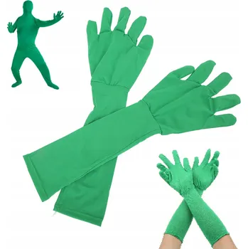 ZELENÉ RUKAVICE PRO FILMOVÉ EFEKTY NEVIDITELNOSTI A POSTPRODUKCI FOTOGRAFIÍ