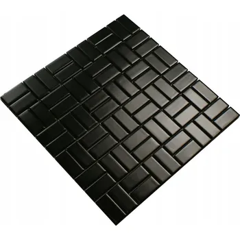 Obklad Keramická mozaika Englass 30 x 30 cm černá
