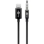 Kabel Goobay USB - Apple Lightning, 1 m, černý