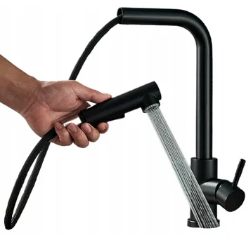 Vodovodní baterie Kuchyňská stojánková baterie Ari Venom bílá, černá, granit, stříbrná, šedá