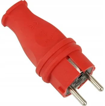 Elektrická zásuvka Zásuvková vidlice jednoduchá TED 16 A 230 V