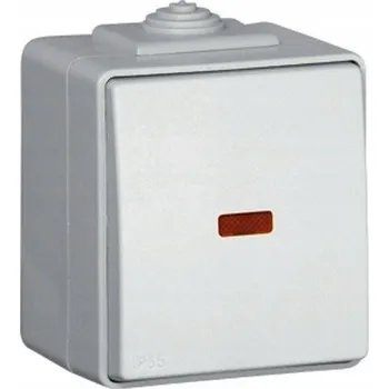 vypínač Schodišťový vypínač Klasik Efapel bílý 48072KBR