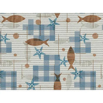 Koupelnová předložka Koupelnová předložka Koberec Mořské ryby 260x65 cm