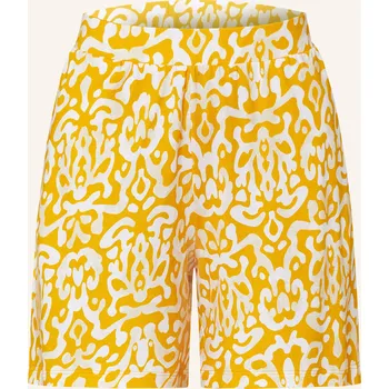 Dámské pyžamo Hanro Dámské Pyžamové Šortky Sleep & Lounge, tmavě žlutá /...