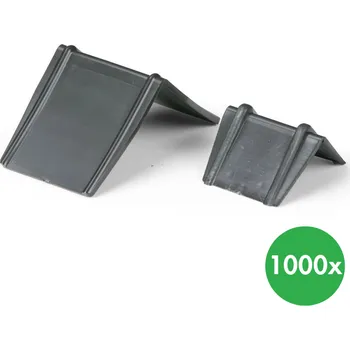 Karton B2B Partner Pružné plastové rohy pod pásku 32 mm, 1000 ks