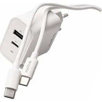 Rychlá nabíječka 30W s 2 porty a USB-C kabelem pro Realme 12 Plus 5G