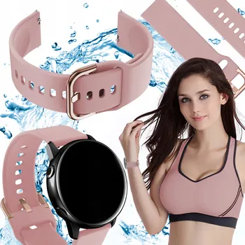 Příslušenství k chytrým hodinkám Řemínek ChronSmarta pro Xiaomi 22mm růžový