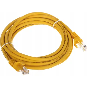 Síťový kabel PROPOJOVACÍ KABEL RJ45 / 3.0 - ŽLUTÝ 3.0 m ABCV