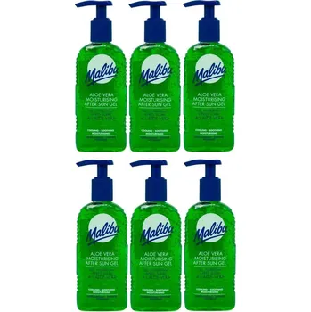 Přípravek po opalování Malibu Aloe Vera Gel po opalování 200 Ml x 6 ks