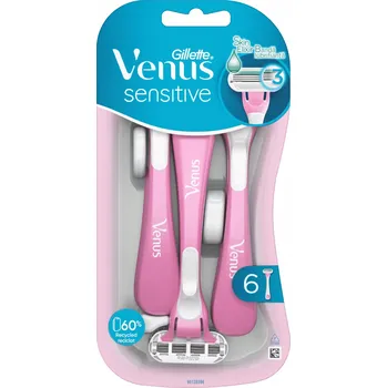Holítko Gillette Venus Sensitive holicí strojek 6 Ks
