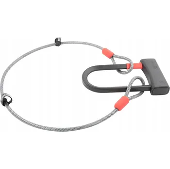 Lankový zámek s okem Voxom pro jízdní kola, 10x2000 mm