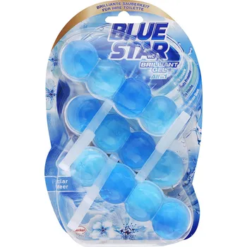WC čistič Blue Star WC blok Polární moře 3 x 42 g