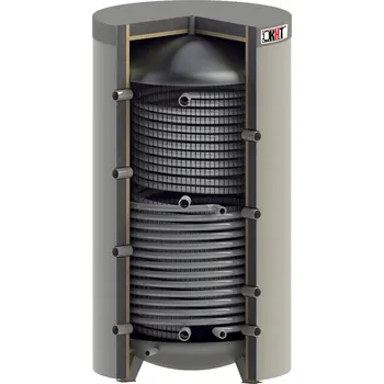 akumulační nádrž Akumulační nádrž s ohřevem TUV 300L + přídavný spodní had ze oceli!