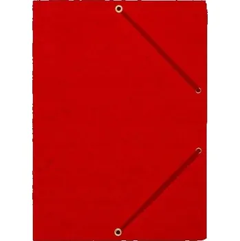 Desky s gumou DOTTS A4 preszpan červené 390g